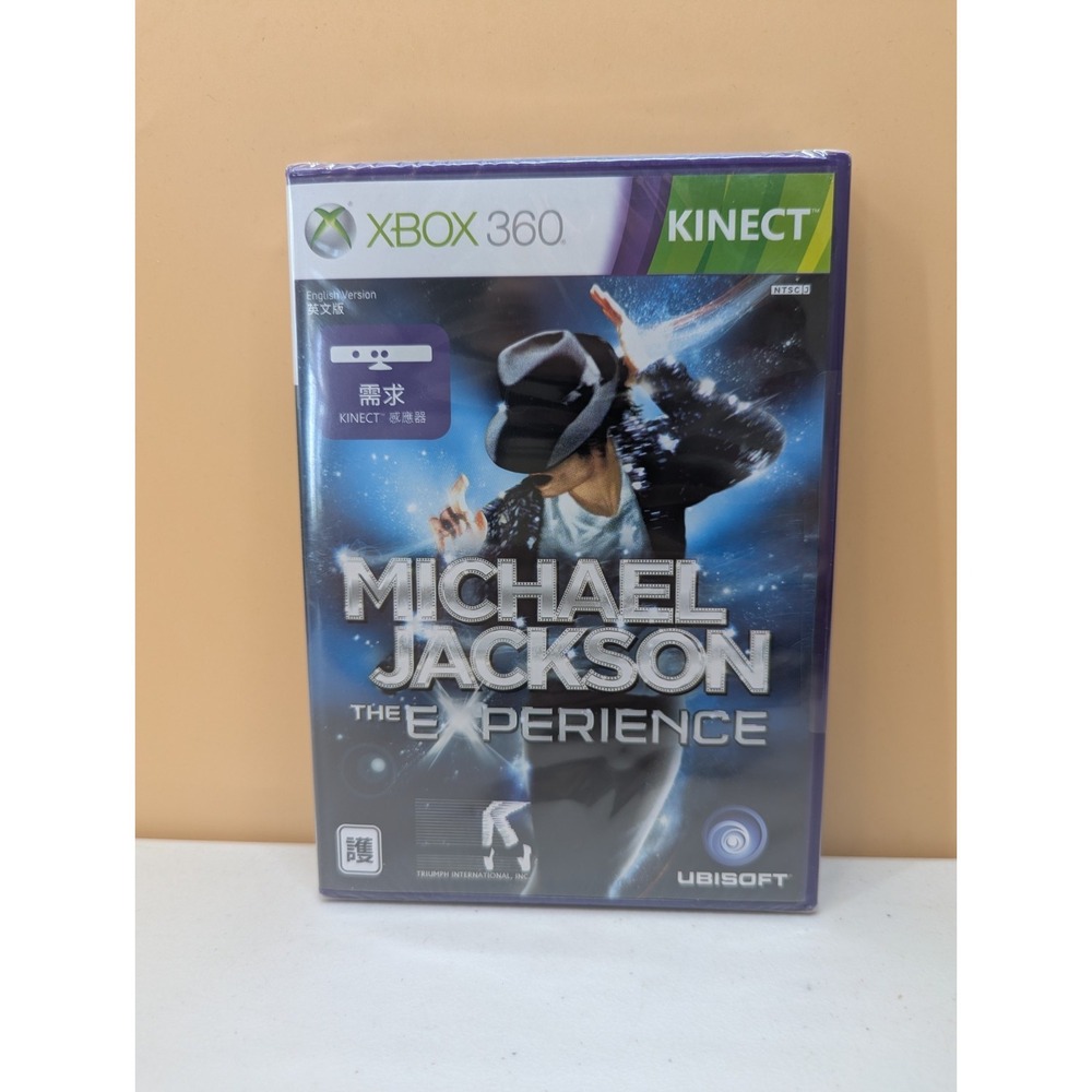 Michael Jackson The Experience Xbox 360 Kinect NEW Sealed NTSCJ Japan Rare *Read